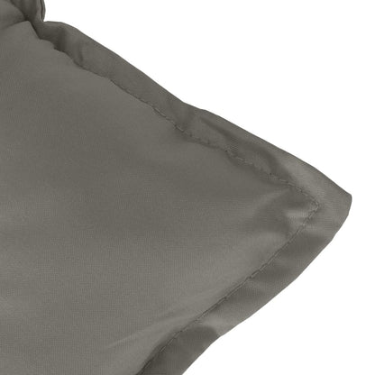 vidaXL Coussins de chaise longue 6 pcs Gris foncé 100x50x7 cm Tissu