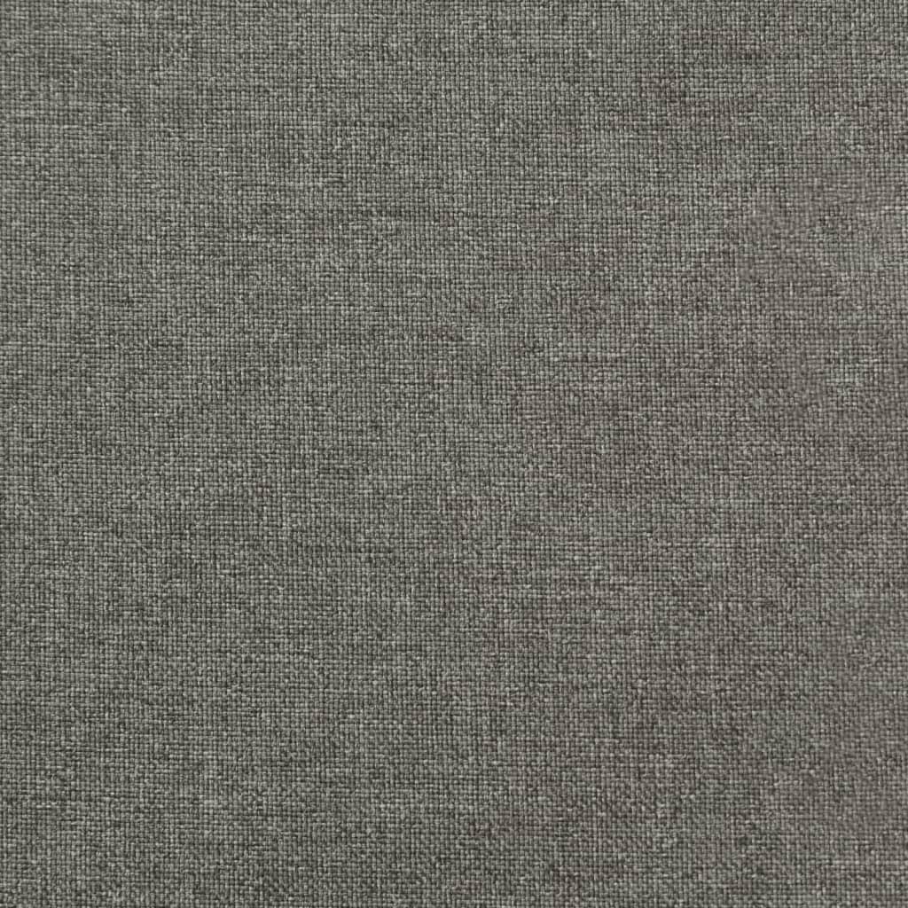 vidaXL Coussins de chaise longue 6 pcs Gris foncé 100x50x7 cm Tissu