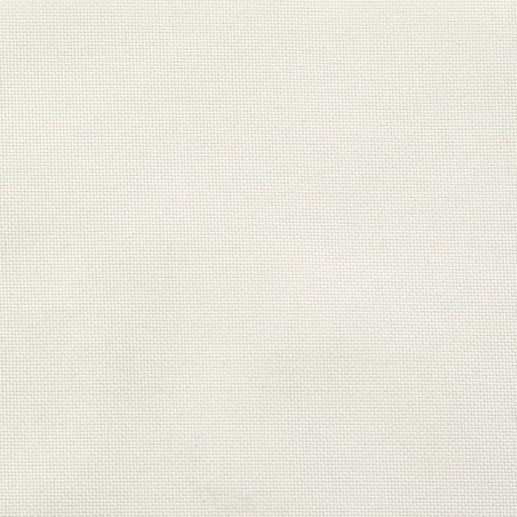 vidaXL Niedriglehner-Auflagen 4 Stk. Melange Creme 100x50x7 cm Stoff