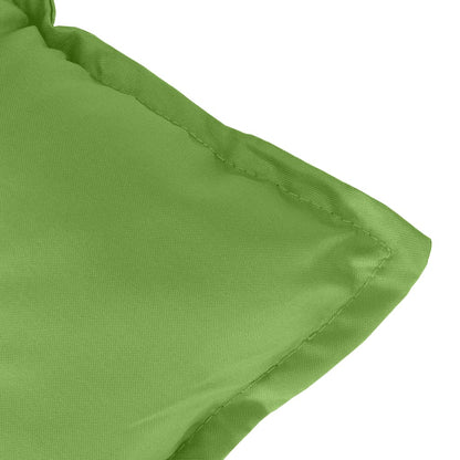 vidaXL Coussins de chaise longue 2 pcs Vert mélangé 100x50x7 cm Tissu