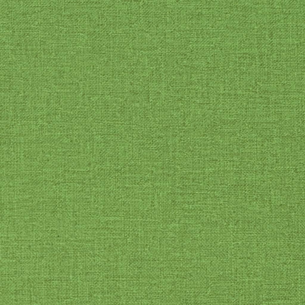 vidaXL Coussins de chaise longue 6 pcs Tissu mélangé vert 100x50x7 cm