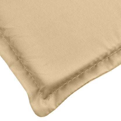 vidaXL Coussins de chaise haute 6 pcs Beige chiné 120x50x4 cm Tissu