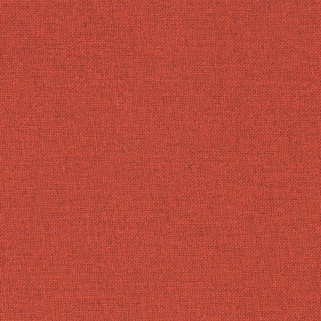 vidaXL Hochlehner-Auflagen 6 Stk. Melange Rot 120x50x4 cm Stoff
