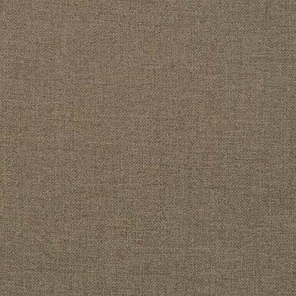 vidaXL Coussins pour chaises à dossier haut 6 pcs. Mélange taupe 120x50x4 cm Tissu