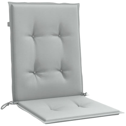 vidaXL Coussins de chaise longue 6 pcs Tissu mélangé Gris clair 100x50x4cm