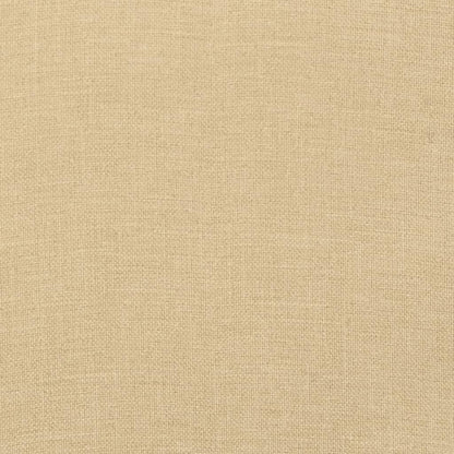 vidaXL Coussins de dossier bas 6 pcs mélangé beige 100x50x4 cm tissu