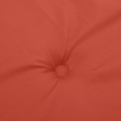 vidaXL Coussins pour chaises basses 2 pcs Rouge mélangé 100x50x4 cm Tissu