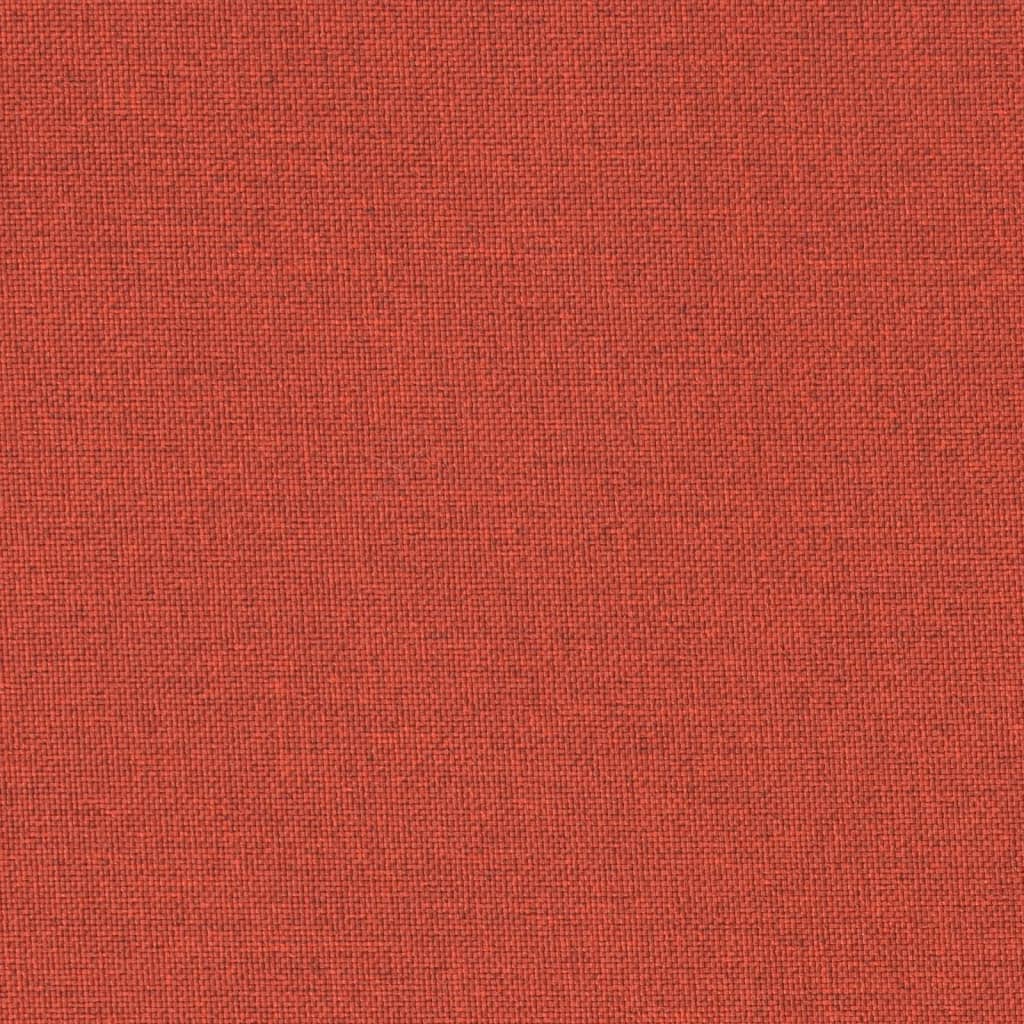 vidaXL Niedriglehner-Auflagen 4 Stk. Melange Rot 100x50x4 cm Stoff