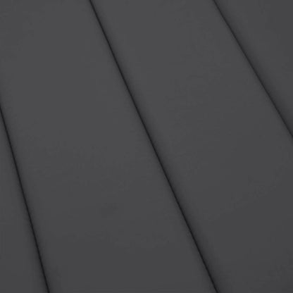 vidaXL Coussin de bain de soleil Mélange anthracite 186x58x4 cm Tissu