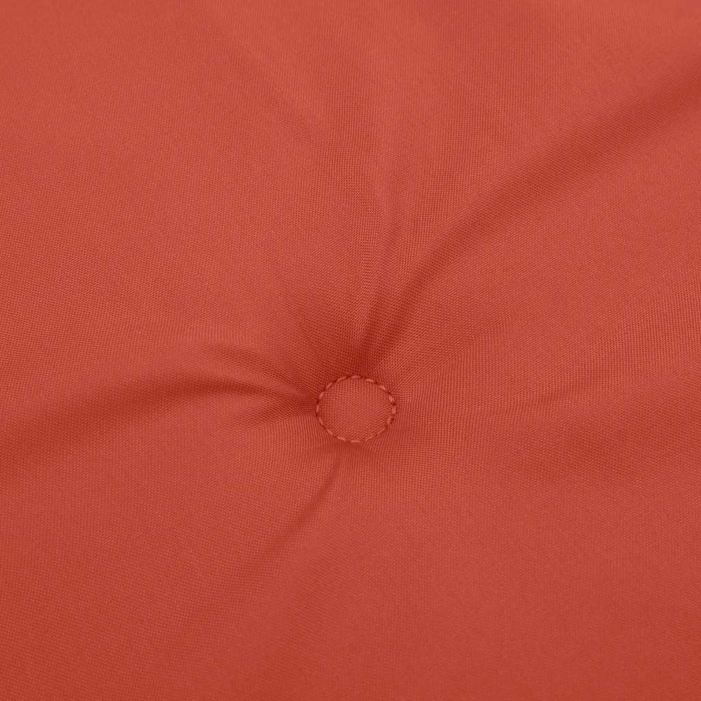 vidaXL Liegestuhl-Auflage Melange Rot (75+105) x 50 x 4 cm Stoff