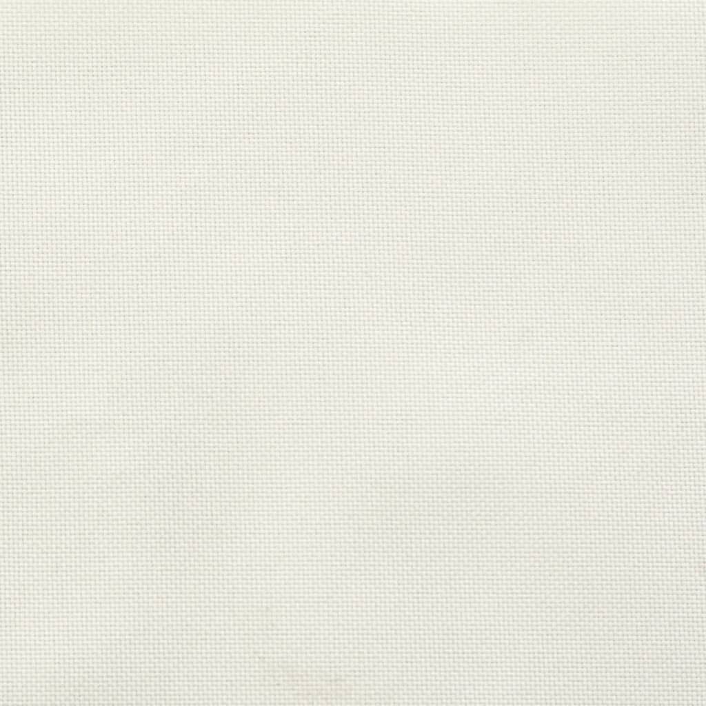 vidaXL Sonnenliegen-Auflage Melange Creme 200x50x4 cm Stoff
