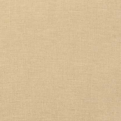 vidaXL Sonnenliegen-Auflage Melange Beige 200x50x4 cm Stoff