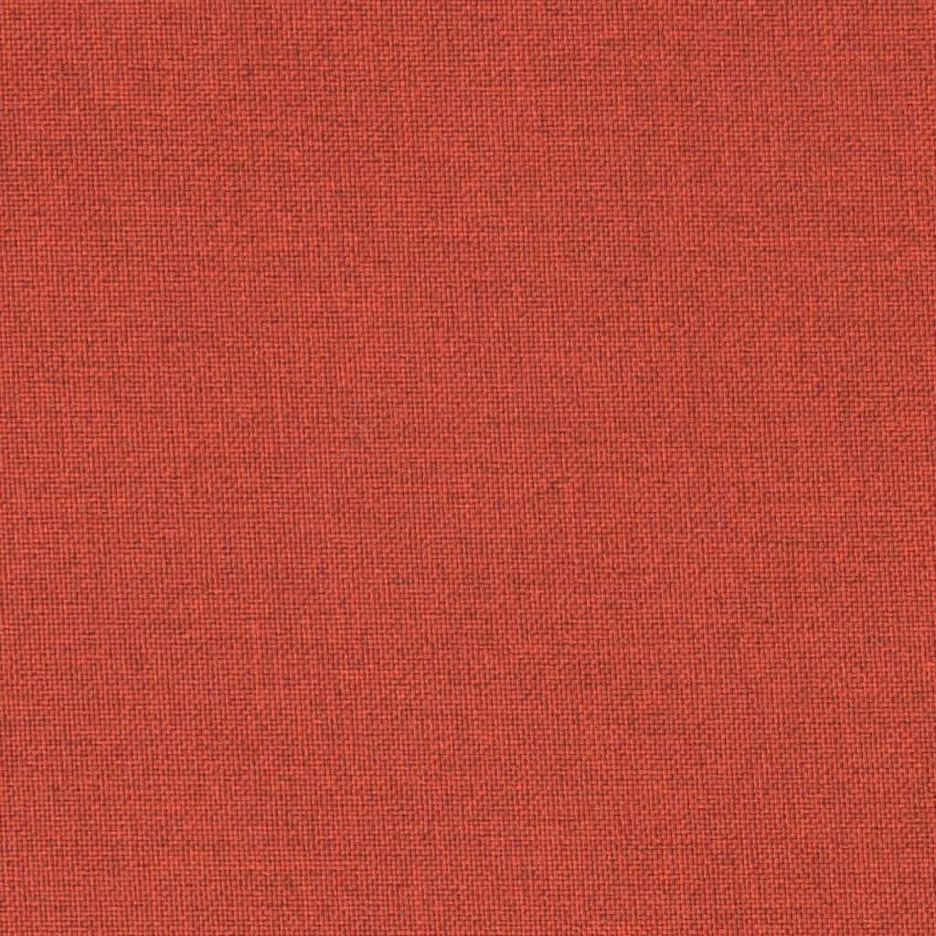 vidaXL Coussin de bain de soleil Mélange Rouge 200x60x4 cm Tissu