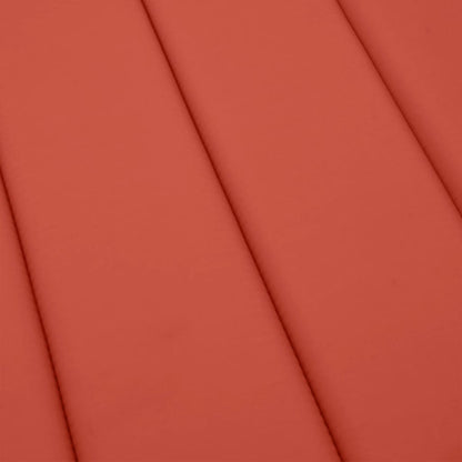 vidaXL Sonnenliegen-Auflage Melange Rot 200x70x4 cm Stoff