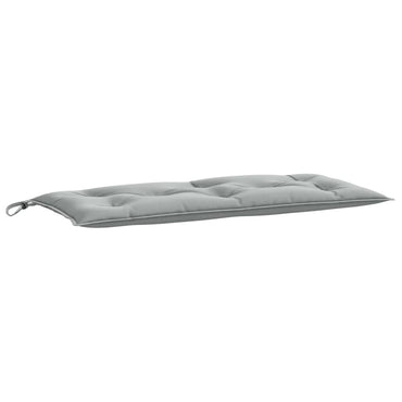 vidaXL Coussin de banc de jardin mélange gris clair 100x50x7 cm Tissu