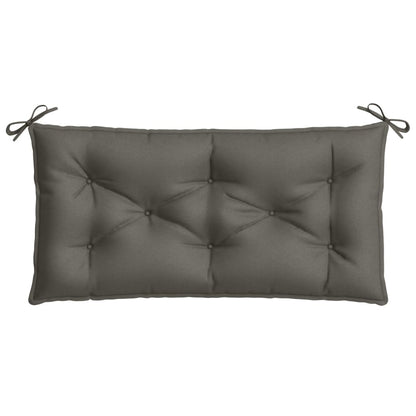 vidaXL Gartenbank-Auflage Melange Dunkelgrau 100x50x7 cm Stoff