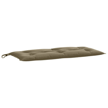 vidaXL Gartenbank-Auflage Melange Taupe 100x50x7 cm Stoff