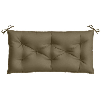 vidaXL Gartenbank-Auflage Melange Taupe 100x50x7 cm Stoff