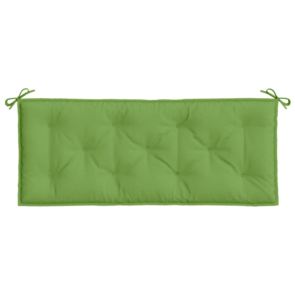 vidaXL Gartenbank-Auflage Melange Grün 120x50x7 cm Stoff