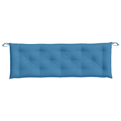 vidaXL Gartenbank-Auflage Melange Blau 150x50x7 cm Stoff