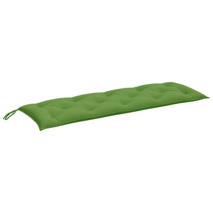 vidaXL Gartenbank-Auflage Melange Grün 150x50x7 cm Stoff