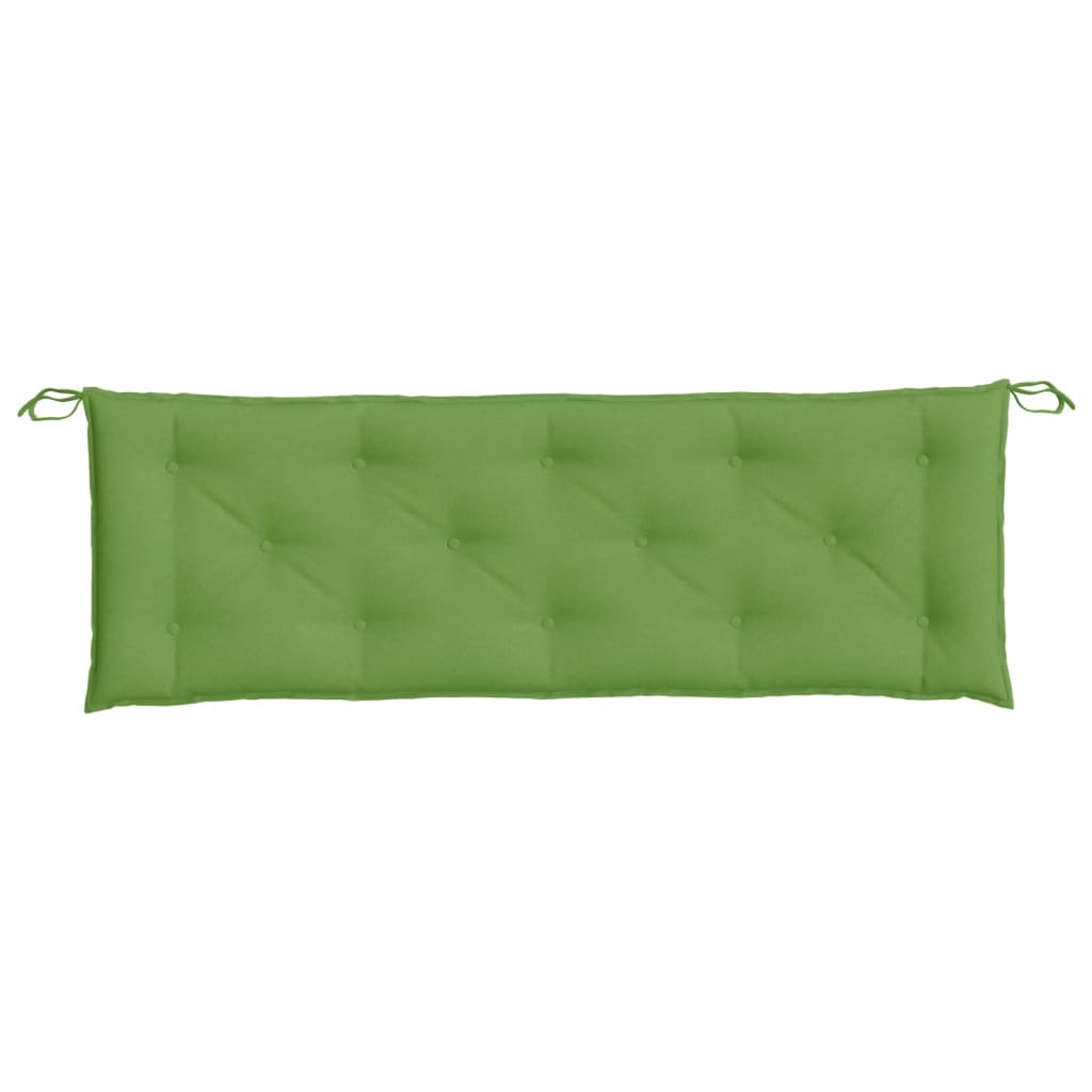 vidaXL Gartenbank-Auflage Melange Grün 150x50x7 cm Stoff