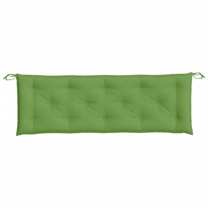 vidaXL Gartenbank-Auflage Melange Grün 150x50x7 cm Stoff