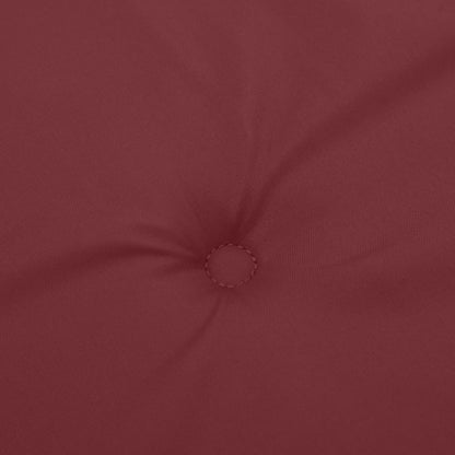 vidaXL Coussin de banc de jardin Melange bordeaux 150x50x7 cm Tissu
