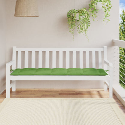 vidaXL Gartenbank-Auflage Melange Grün 180x50x7 cm Stoff