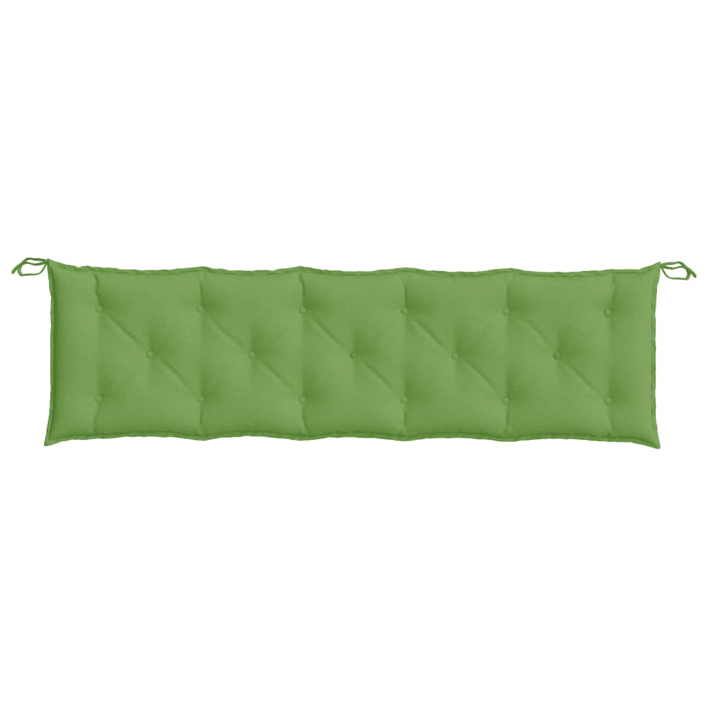 vidaXL Gartenbank-Auflage Melange Grün 180x50x7 cm Stoff