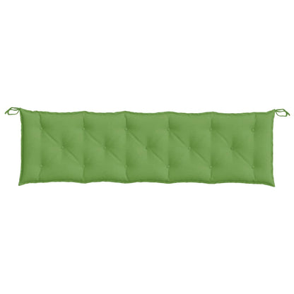 vidaXL Gartenbank-Auflage Melange Grün 180x50x7 cm Stoff
