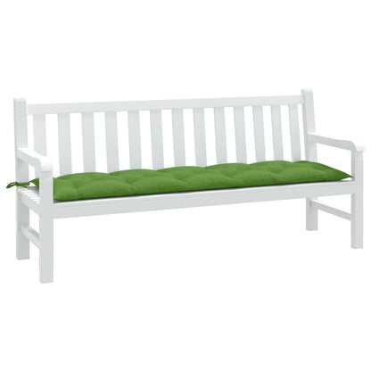 vidaXL Gartenbank-Auflage Melange Grün 180x50x7 cm Stoff