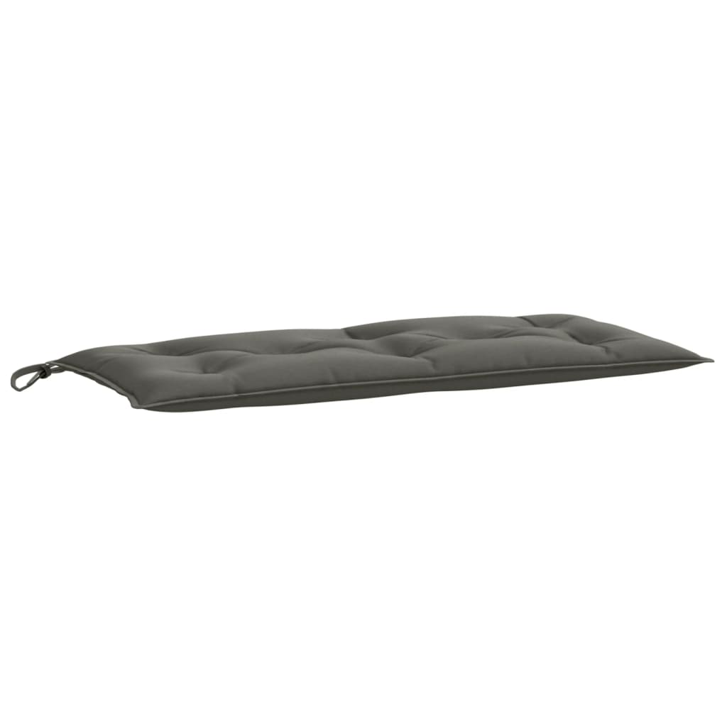 vidaXL Gartenbank-Auflagen 2 Stk. Melange Dunkelgrau 100x50x7 cm Stoff
