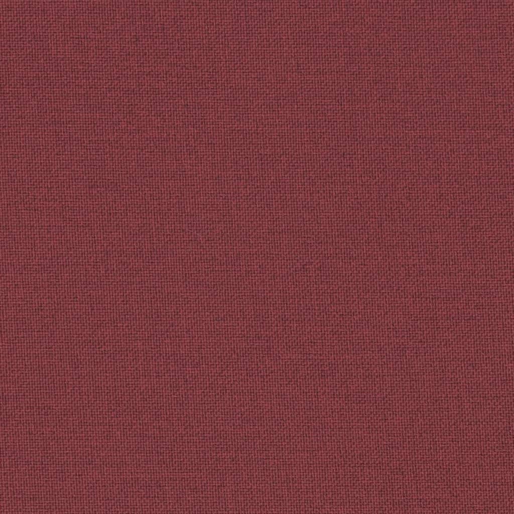 vidaXL Gartenbank-Auflagen 2 Stk. Melange Weinrot 100x50x7 cm Stoff