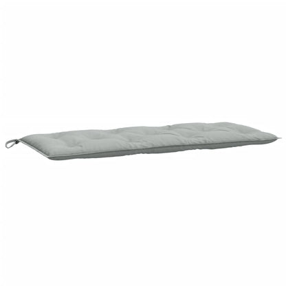 vidaXL Coussins pour banc de jardin 2 pcs Mélange Gris clair 120x50x7 cm Tissu