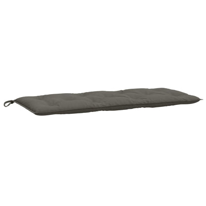 vidaXL Coussins de banc de jardin 2 pcs Mélange gris foncé 120x50x7 cm Tissu