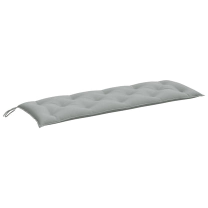 vidaXL Gartenbank-Auflagen 2 Stk. Melange Hellgrau 150x50x7 cm Stoff