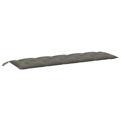 vidaXL Gartenbank-Auflagen 2 Stk. Melange Dunkelgrau 180x50x7 cm Stoff