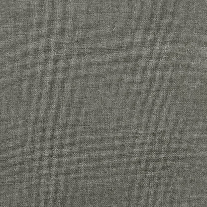 vidaXL Coussins de banc de jardin 2 pcs Mélange gris foncé 200x50x7 cm Tissu