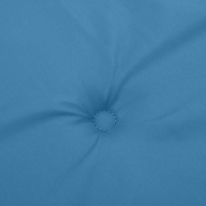 vidaXL Gartenbank-Auflagen 2 Stk. Melange Blau 200x50x7 cm Stoff