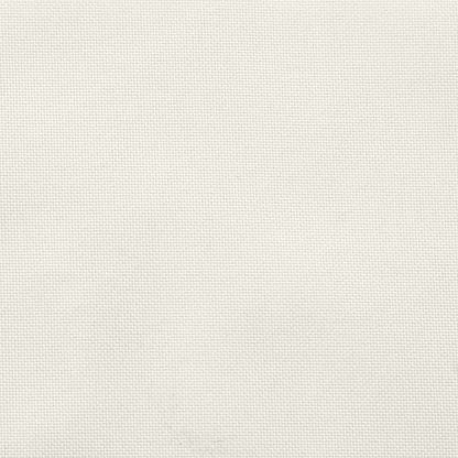 vidaXL Palettenkissen 2-tlg. Melange Creme Stoff