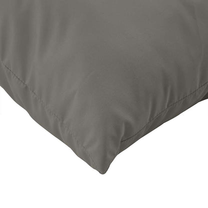 vidaXL Coussins de palette 3 pcs. Tissu chiné gris foncé