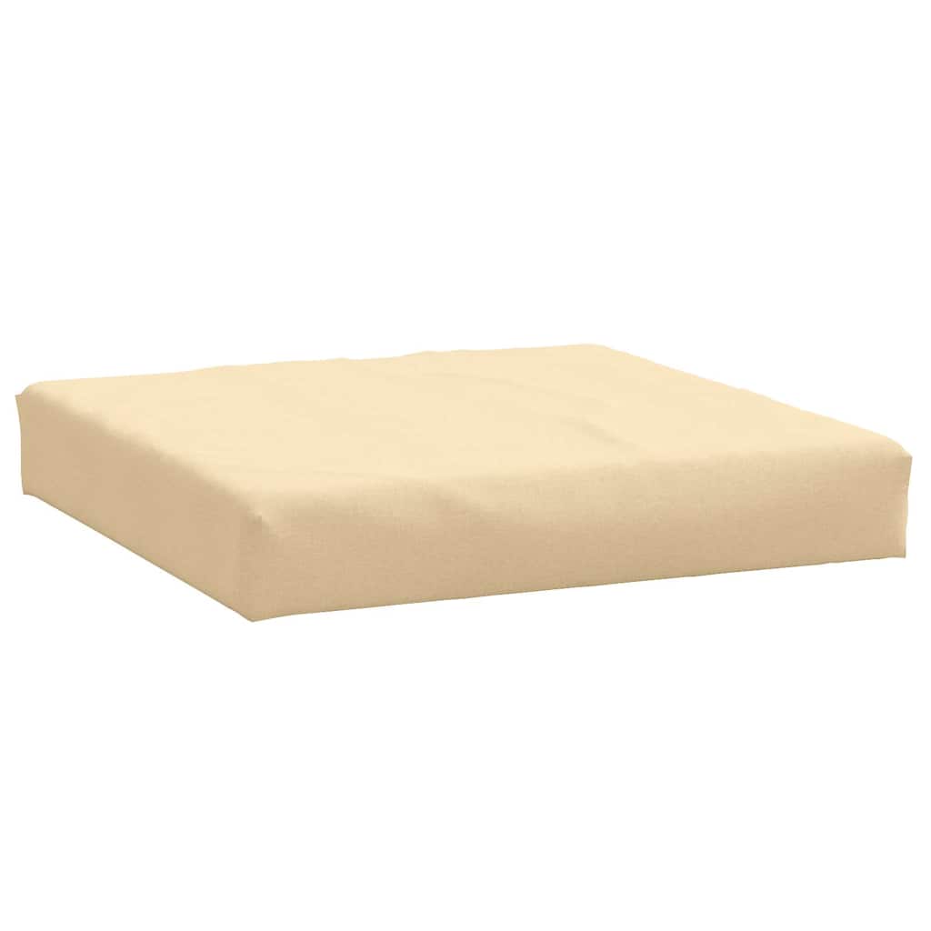 vidaXL Palettenkissen 3-tlg. Melange Beige Stoff