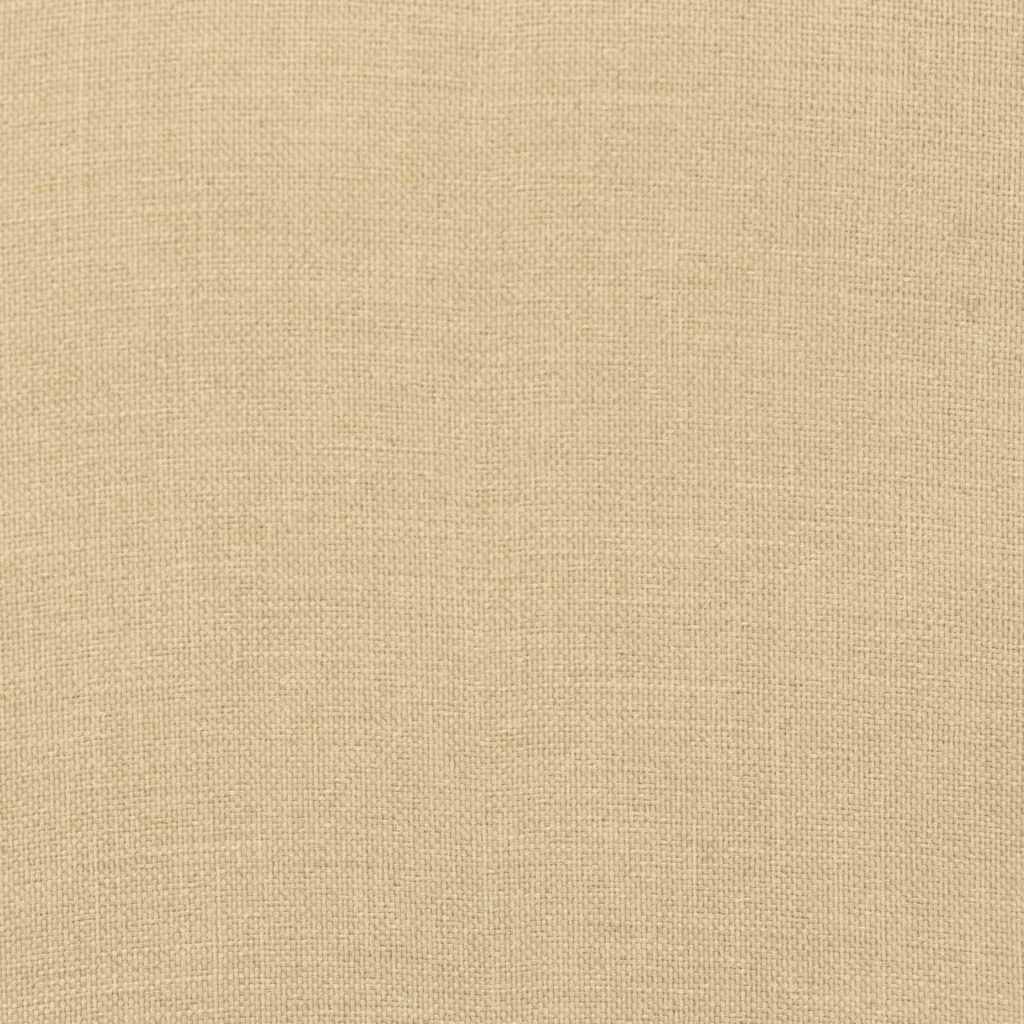 vidaXL Palettenkissen 3-tlg. Melange Beige Stoff