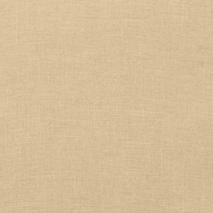 vidaXL Palettenkissen 3-tlg. Melange Beige Stoff