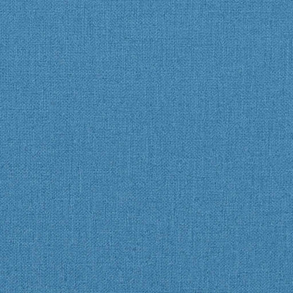 vidaXL Palettenkissen 3-tlg. Melange Blau Stoff