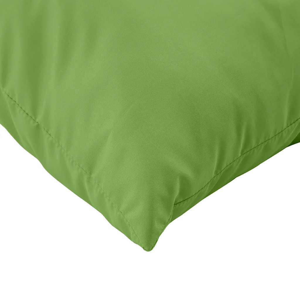 vidaXL Coussins de palette 3 pcs. Tissu vert mélangé
