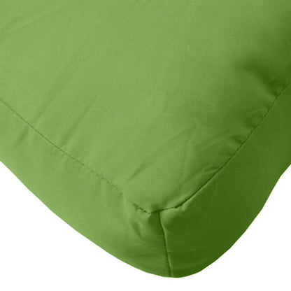 vidaXL Coussins de palette 3 pcs. Tissu vert mélangé