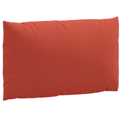 vidaXL Palettenkissen 3-tlg. Melange Rot Stoff