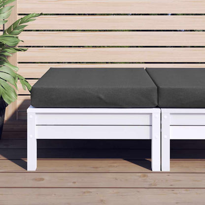 vidaXL Coussin de palette Mélange anthracite 60x60x9,5 cm Tissu